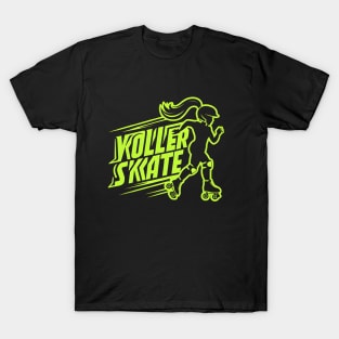 Roller Skater Girl T-Shirt